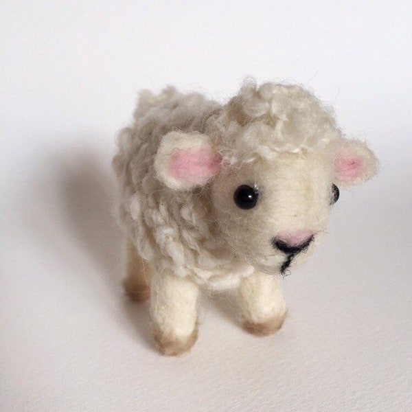Cute Needle Felted Sheep
