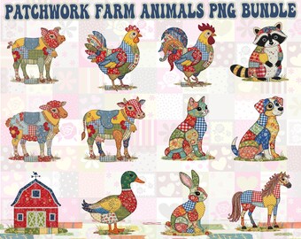 Camiseta con 12 animales de granja en formato PNG, regalo de paquete de animales de granja en formato PNG, camiseta gráfica con animales de granja en formato PNG