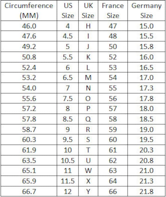 Ring Sizer How Many Mm Is A Size Ring Chart For Us Ring Sizer