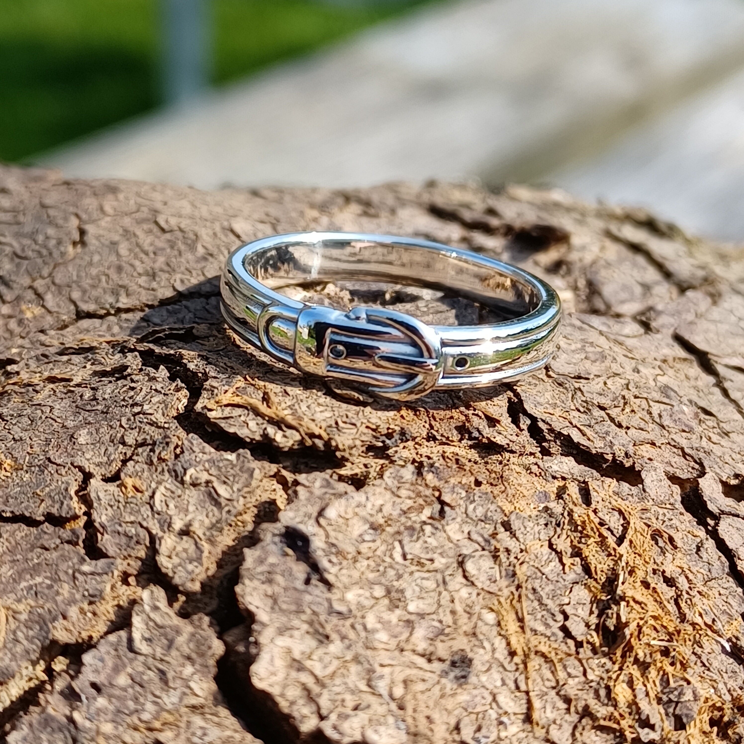 Sterling Silver Belt Ring - Etsy Sterling Silver Belt Ring - Etsy