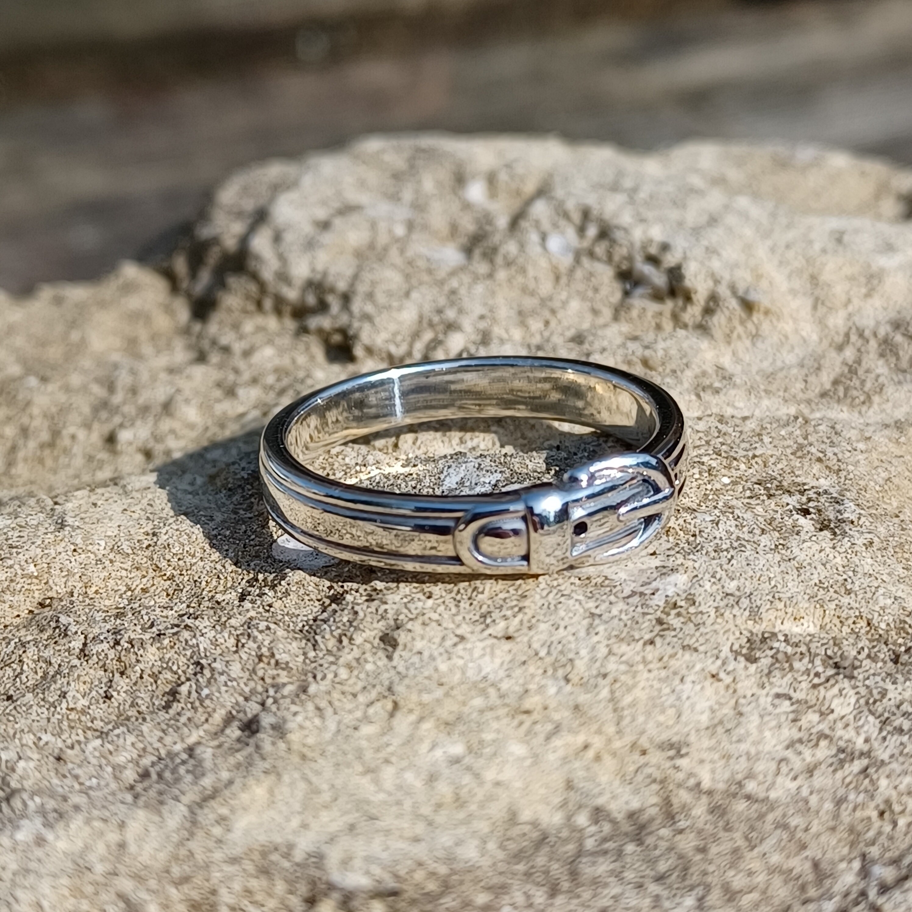 Sterling Silver Belt Ring - Etsy Sterling Silver Belt Ring - Etsy