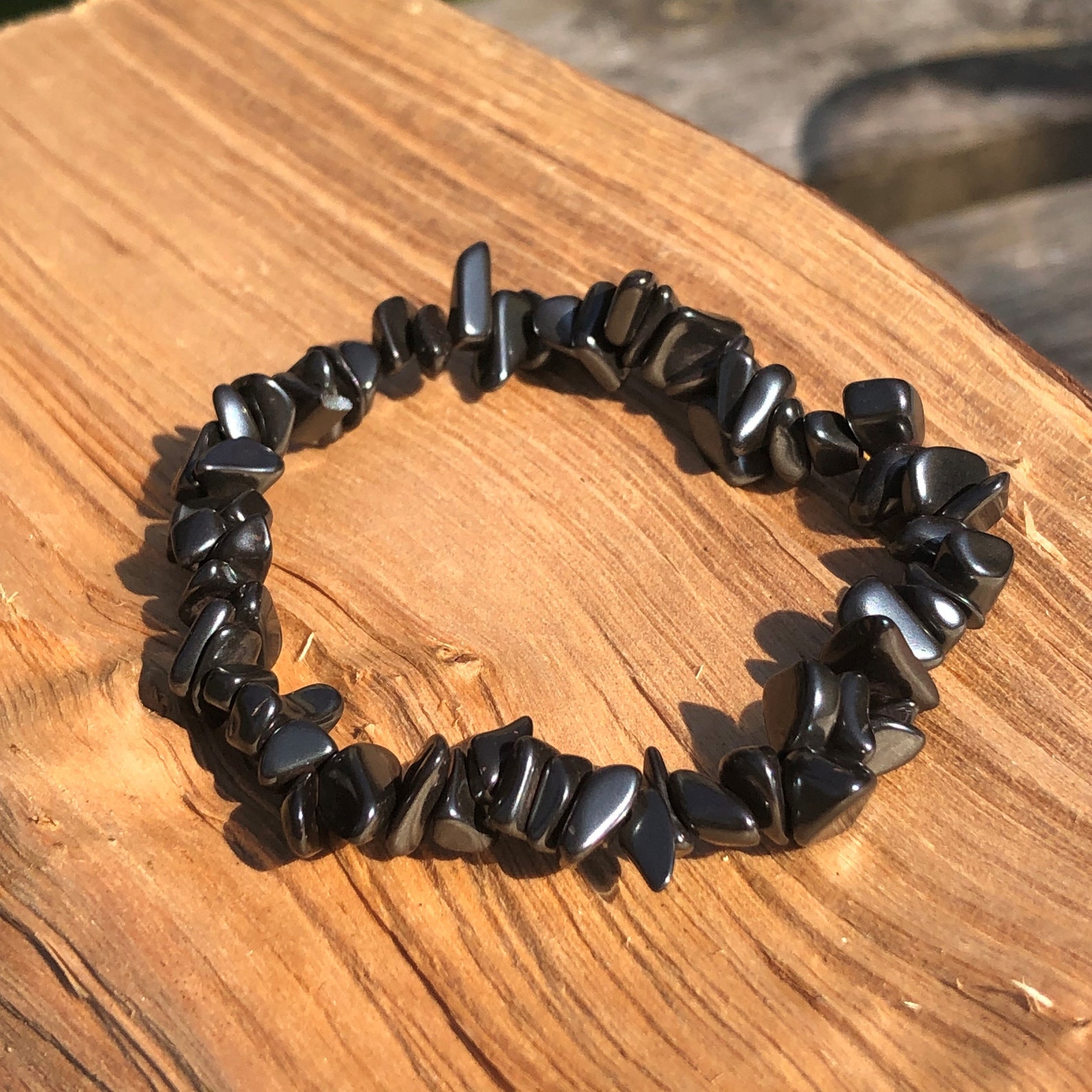 Hematite Bracelet Etsy