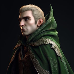 Handsome male Elf Spirit Companion. Conjuring. Binding. Nurture. Peace. Harmony Balance. Empowerment. Healing.