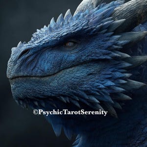 Cobalt Dragon Spirit Companion. Conjuring.  Memory Enhancement. Magical Enhancement.