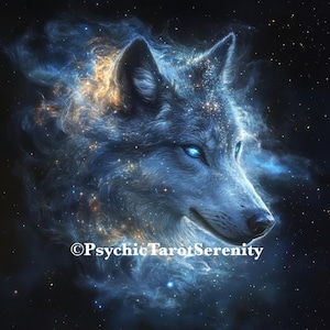 Astral Wolf Spirit Companion. Distance Binding.   Astral Travel    Astral Energies    Protection.