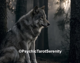 Shapeshifter Protector Wolf Spirit Companion. Distance Binding. Protection In All Areas