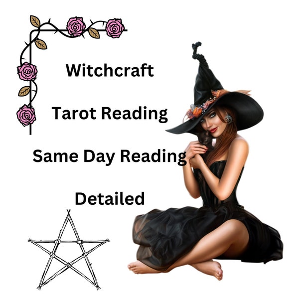 The Witches Craft Tarot Reading. Detailed, Same Day.