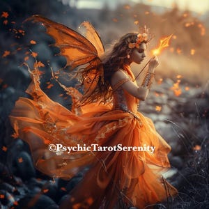 Forest Fairy Spirit Companion. Distance BInding. Guardian. Magical Growth. Nature.
