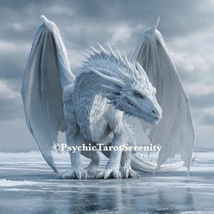 White Dragon Spirit Companion. Distance Binding. Power. Wisdom . Renewal