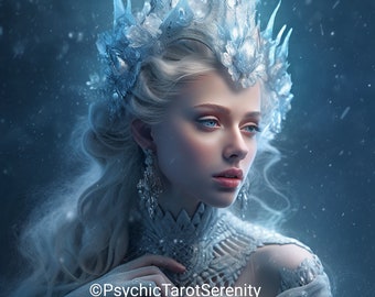 Magical  Ice Queen Spirit. Conjuring. Remote Binding Magical Craft