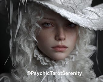 White Witch Spirit Companion. Conjuring. Distant Binding. Magick. White Arts.