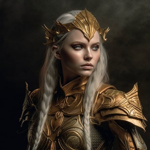 Beautiful  female High Elf Spirit Companion. Conjuring. Binding. Nurture. Peace. Harmony Balance. Empowerment. Healing.