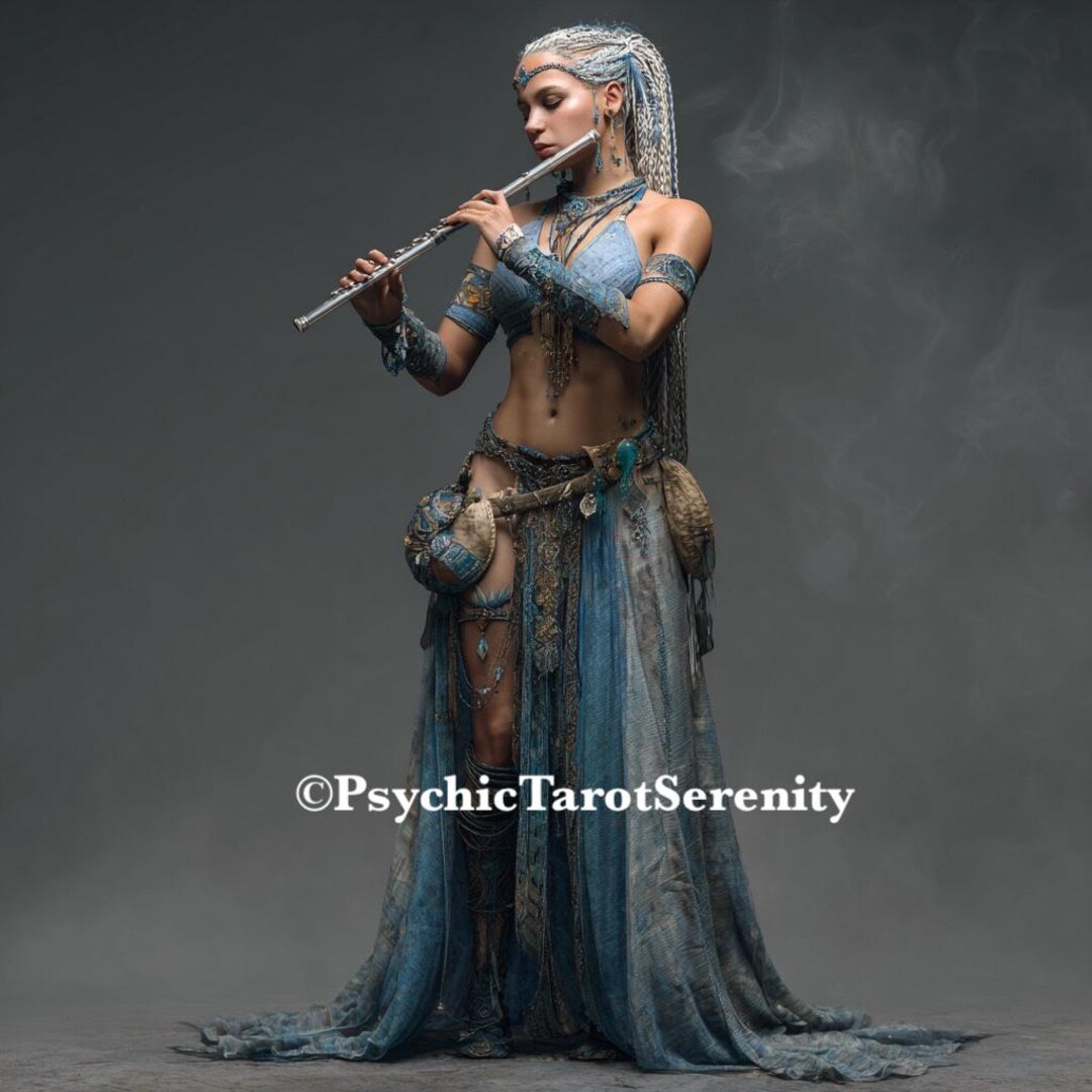 Beautiful Female Rune Singer Spirit Companion - Etsy