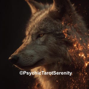 Feuerwolfgeist Begleiter Fernbindung