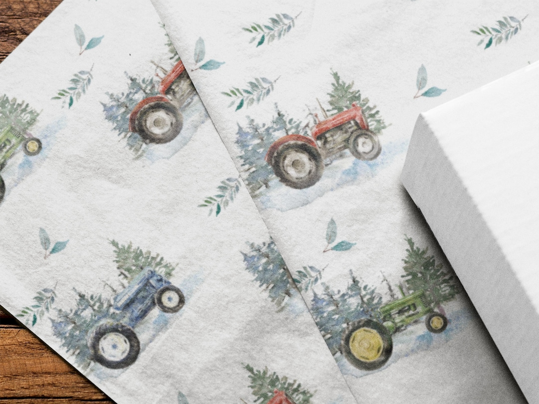 Country Christmas Wrapping Paper 