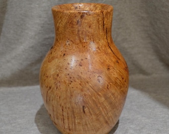 Decoratieve houten kom - esdoorn Burl