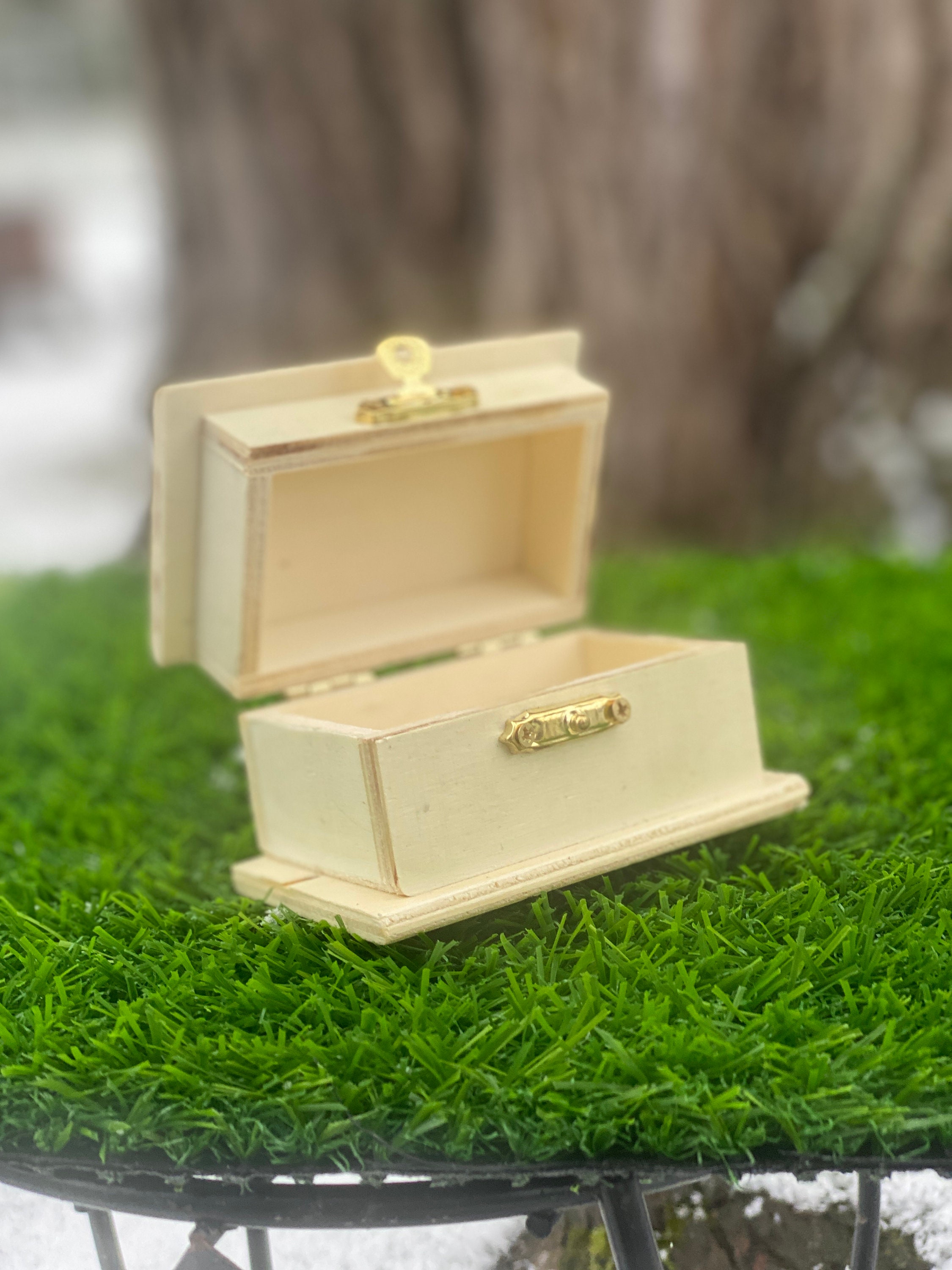 Custom Engraved Mini Wooden Gift Box Etsy