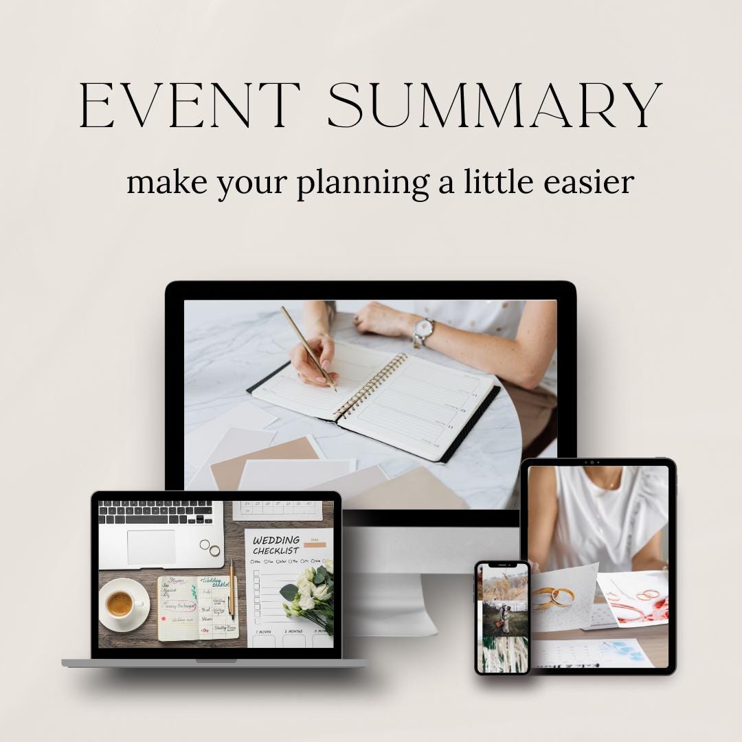 Event Synopsis Elevate Your Event Planning With Our Comprehensive Event Summary ...