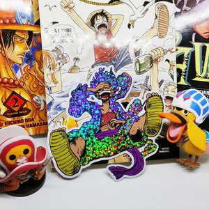 Luffy Gear 5  Sticker for Sale by animervd1