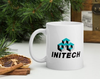 Initech Office Space ホワイト光沢マグカップ