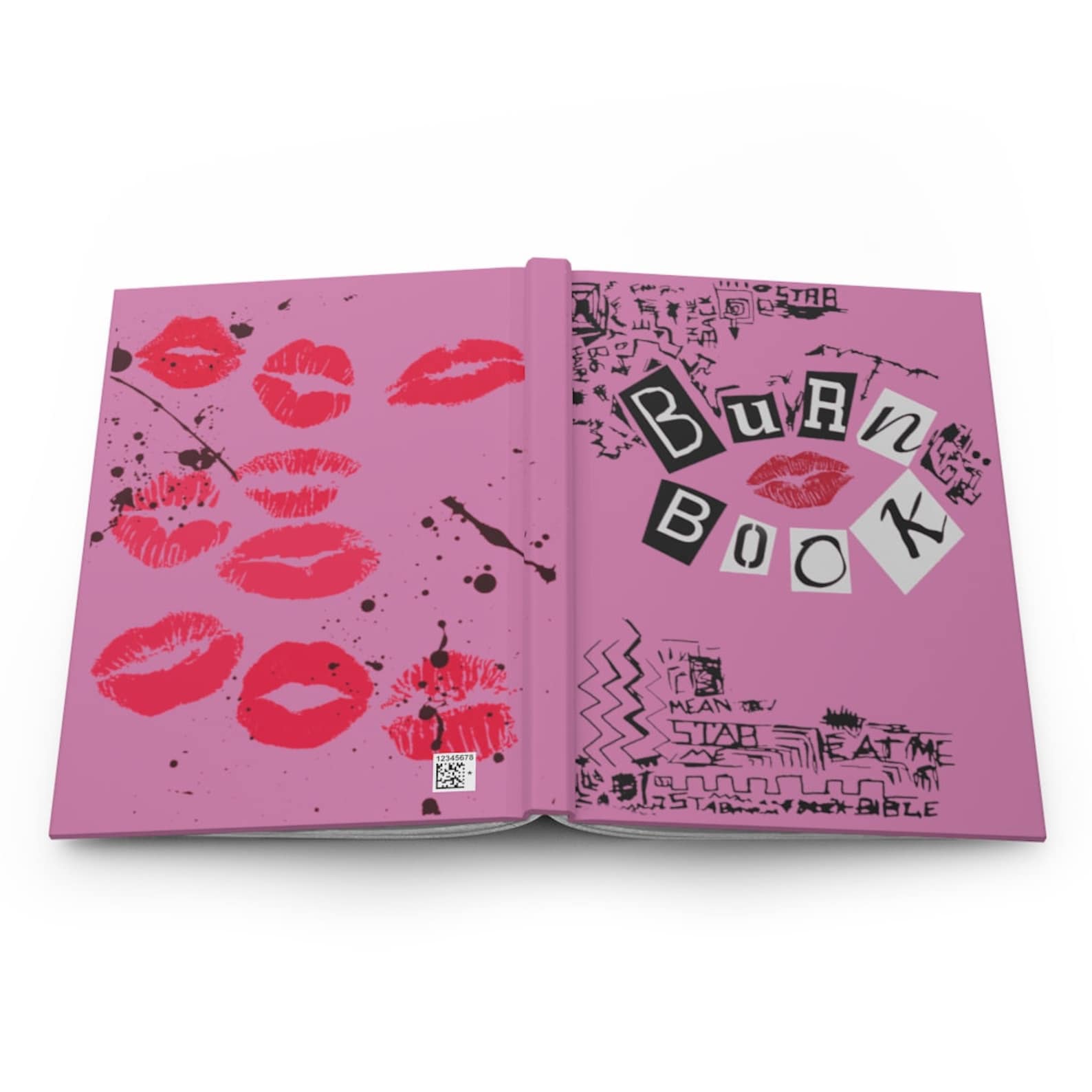 Burn Book Hardcover Journal Etsy