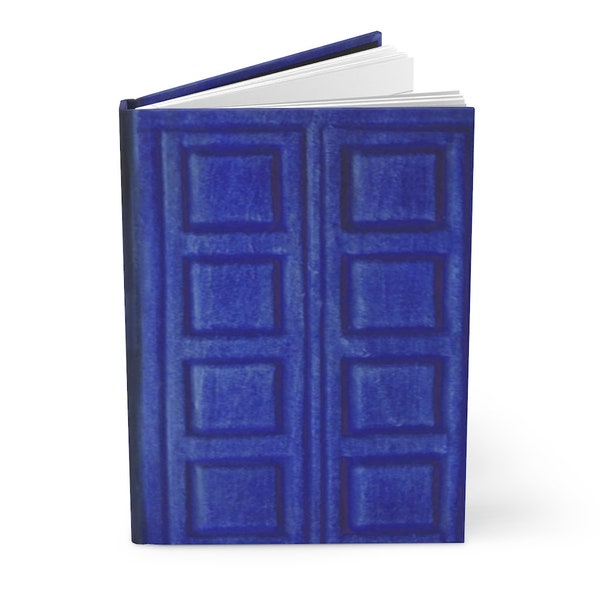 Blue Book Hardcover Dagboek Mat