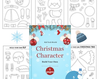 Construye tu propio personaje navideño