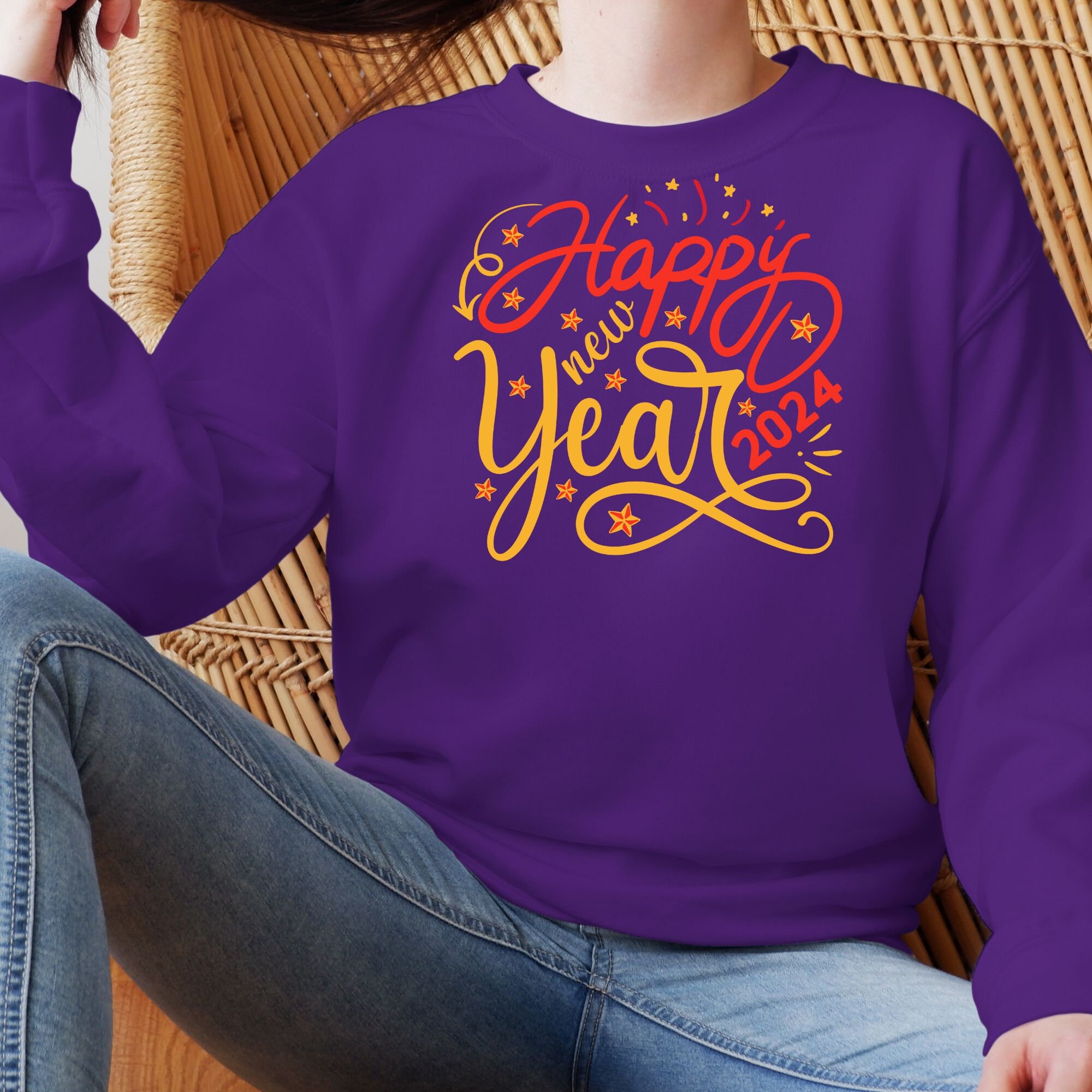 Downloadable Happy New Year 2024 Svg, Png, DXF, PDF, EPS Files for T