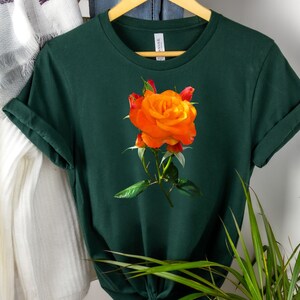 Rose. JPG, PNG, SVG, Digital Download, High Quality Image, ,Orange Rose Gifts: Brighten Someone&#39;s Day with Unique and Vibrant Presents