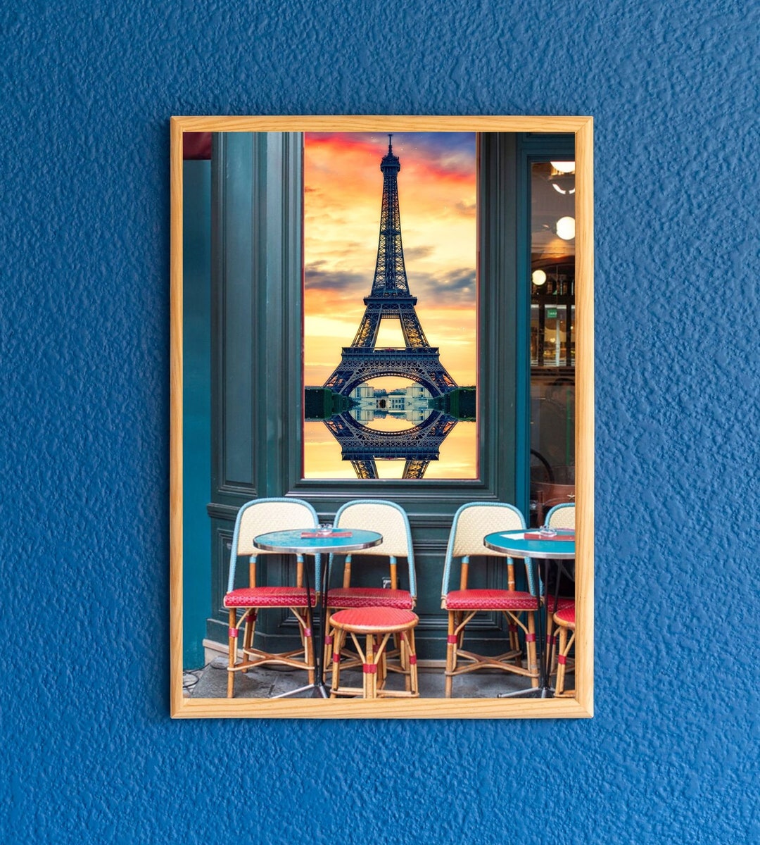 Paris Cafe Wall Art Image Digital Download in JPG and SVG Etsy