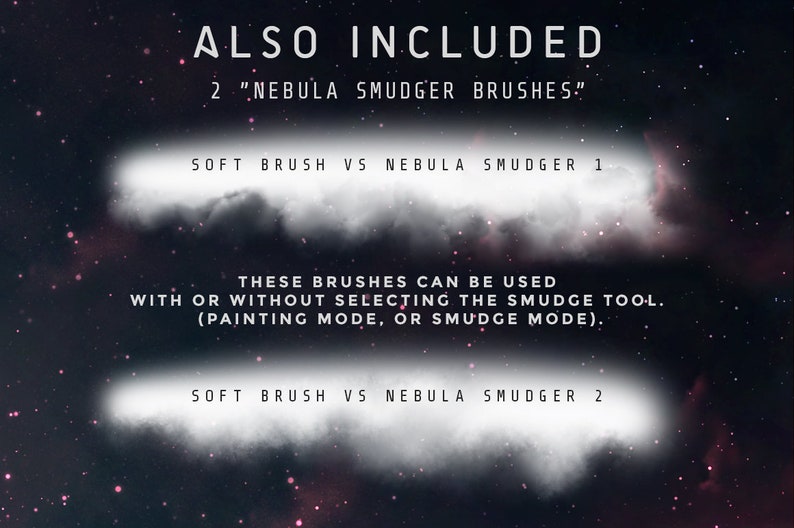 Procreate Space Brushes image 3