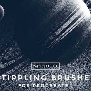 Procreate Stippling Brushes - Etsy