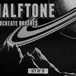 Procreate Halftone Brushes