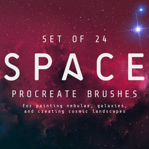 Procreate Space Brushes image 1