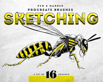 Procreate Sketching Brushes