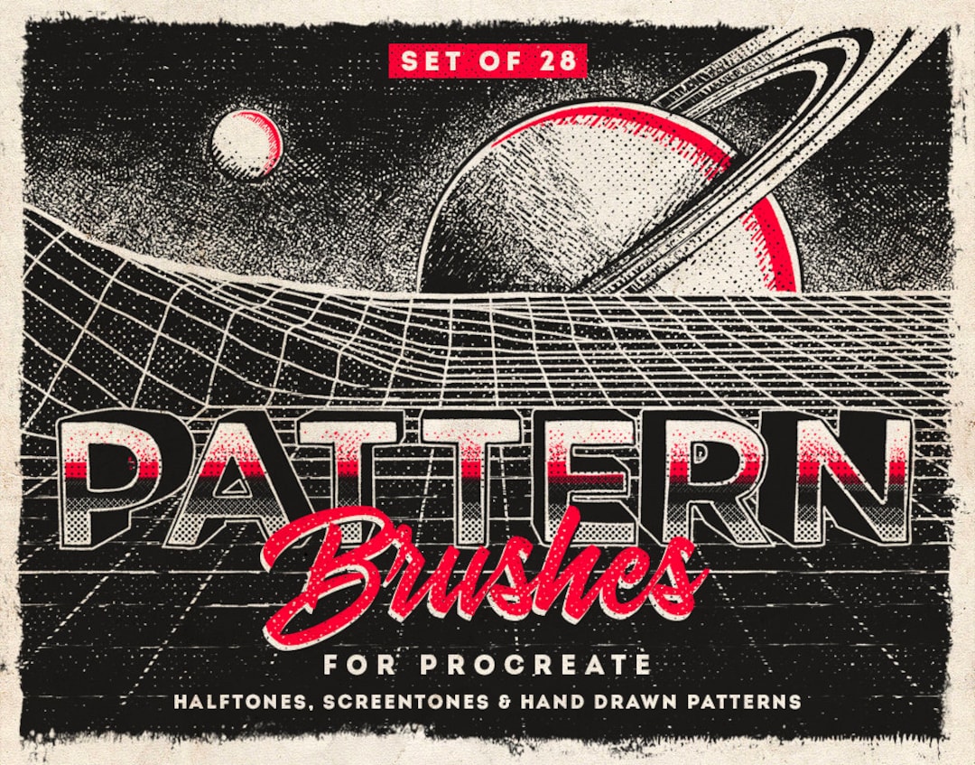 Procreate Pattern Brushes - Etsy