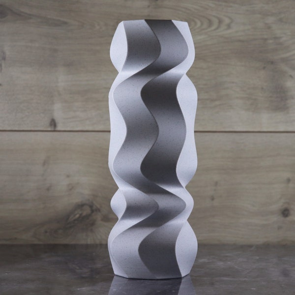 Helix Elegance Art Vase  | Modern Decor | 3D-Druck