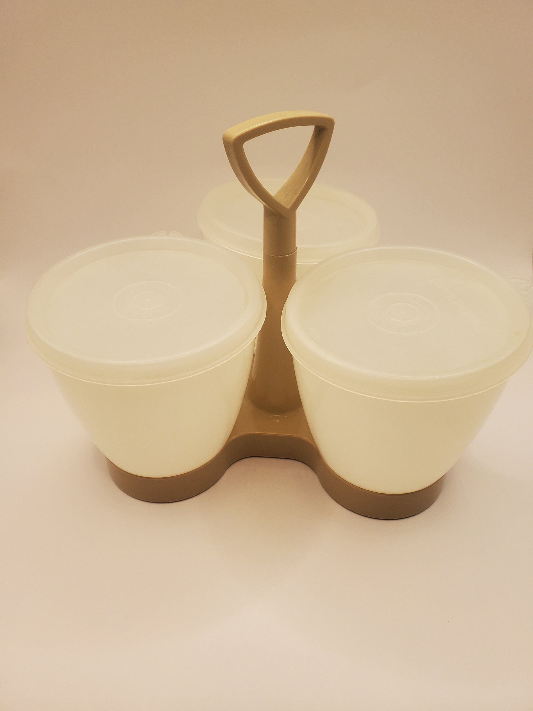 Vintage Tupperware Selection Condiment Caddy Vegetable Steamers