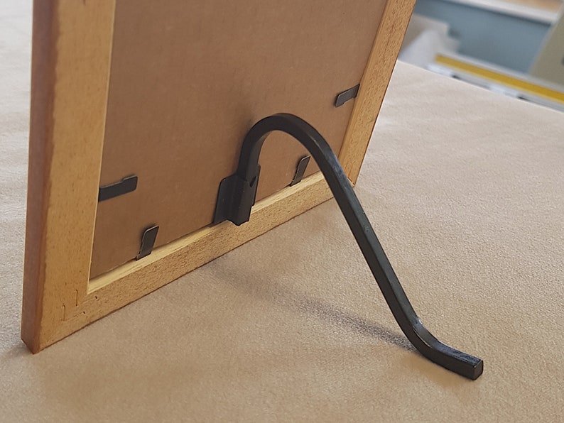 Contemporary Black Passport Photo Frame. Solid Wood Black Etsy UK