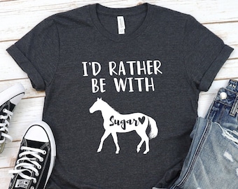 horse printed t shirts