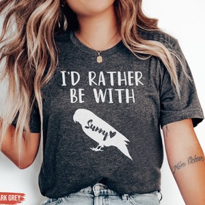 Personalized Parakeet Shirt, Budgie Custom Name, Sweatshirt, Kids Tee