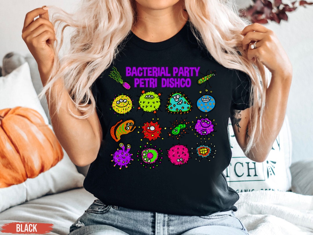 Graduation Germs Funny Bacteria Shirt, Gift for Biologist, Biology Teacher Shirt ...