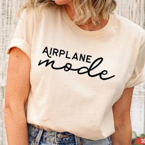 Airplane Mode Shirt, Travel Shirt, World Traveler, Wanderlust, Airplane Pilot Shirt, Aviation Shirt, Plane, Mom Gift, Sweatshirt, Hoodie image 2