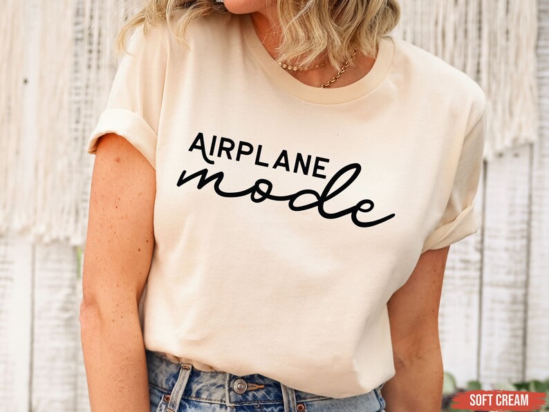 Airplane Mode Shirt, Travel Shirt, World Traveler, Wanderlust, Airplane Pilot Shirt, Aviation Shirt, Plane, Mom Gift, Sweatshirt, Hoodie image 2