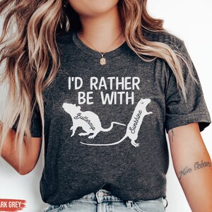 Personalized Rats Shirt, Two Rats Custom Names, Sweatshirt, Kids Tee