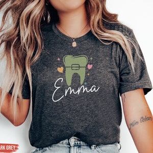 Customized Orthodontist Shirt, Personalized Orthodontics Tee, Sweatshirt, Hoodie