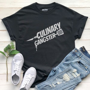 Culinary Gangster Shirt - Cooking Foodie Chef Kitchen Fun Apparel, Unisex T-Shirt, Culinary Lover Gift, Short Sleeve Tee, Chef Humor, Food