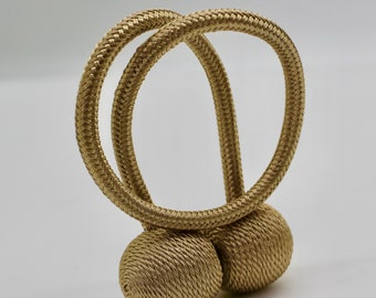 1 Pair Magnetic Ball Curtain Tiebacks Tie Backs Buckle Clips Holdbacks 17 Colours UK