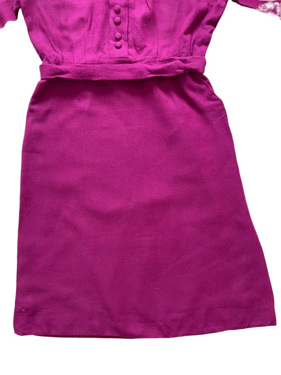 40s 50s Fuchsia vintage Dress - image 2