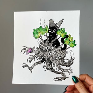 Monster Original Ink Illustration